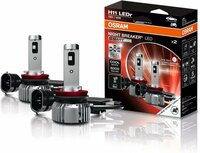 2er Set H11 Osram Night Breaker LED Smart ECE