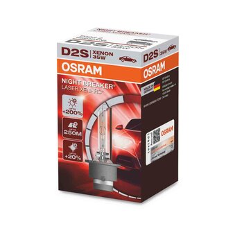 Osram D2S Xenonlampe 35W Night Breaker Laser P32d-2