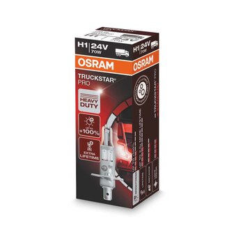 Osram H1 Halogeenlamp 24V 70W P14.5sTruckstar Pro