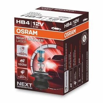 Osram HB4 Halogen Birne 12V 51W P22d Night Breaker Laser