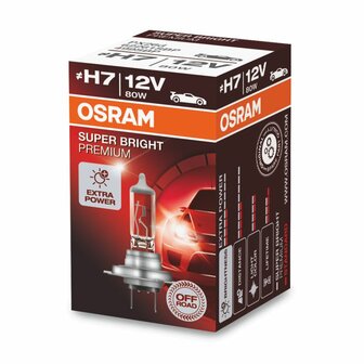 Osram H7 Halogen Birne 12V 80W Super Bright Premium PX26d