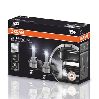 Osram H1 LED Hauptscheinwerfer P14.5s 24 Volt 2 St&uuml;ck | OFF-ROAD ONLY