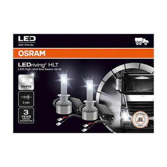 Osram H1 LED Hauptscheinwerfer P14.5s 24 Volt 2 St&uuml;ck | OFF-ROAD ONLY