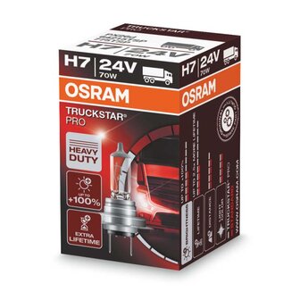 Osram H7 Halogen Birne 24V 70W PX26d Truckstar Pro