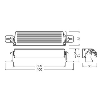 Osram LED Lightbar Kombi FX250-SP GEN2 30 cm