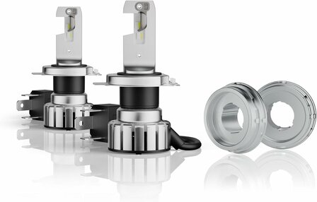 Osram Night Breaker LED Vintage H4 + R2 Street Legal Set | +330%