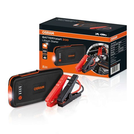 Osram BATTERY Start 200 Jump Starter + Powerbank