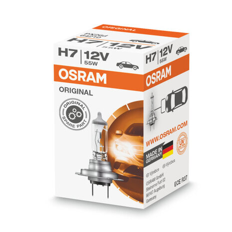 ACTIE 10x Osram Original Line H7 Halogeen Lamp 12V PX26d
