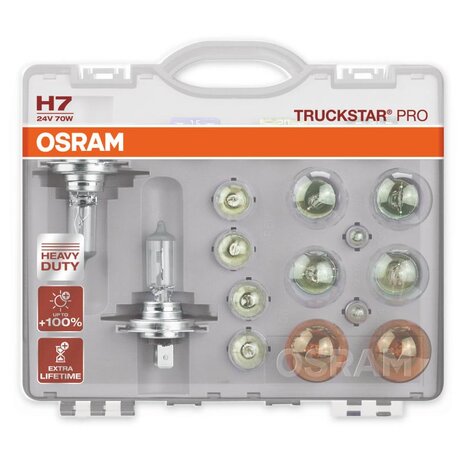 Osram H7 Truckstar Pro Satz Ersatzbirnen 24V LKW