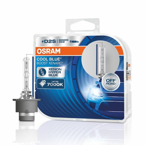 Osram D2S Xenonlampe 35W Cool Blue Boost P32d-2 Duobox