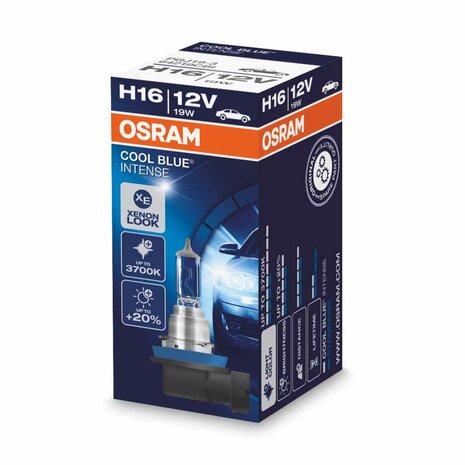 Osram H16 Halogen Birne 12V 19W Cool Blue Intense PGJ19-3