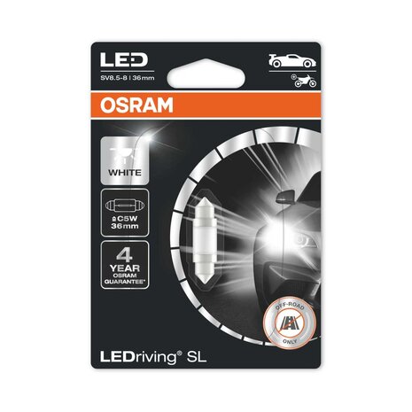 Osram C5W SV8.5-8 Weiß 12V LED Retrofit - Vehiclelamps.de