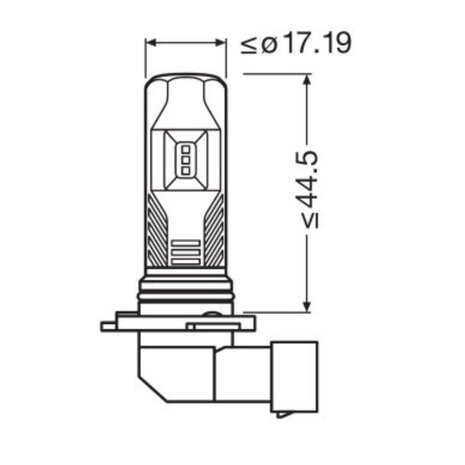 Osram H10 LED Nebelscheinwerfer Satz 12 volt | OFF-ROAD ONLY