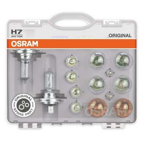 Osram H7 Set Reservelampen 24V Truck