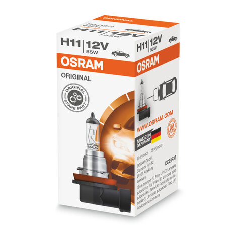 Halogen H11 12V 55W PGJ19-2 Osram Original - Vehiclelamps.de