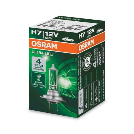 Osram H7 Halogen Birne 12V 55W PX26d Ultra Life