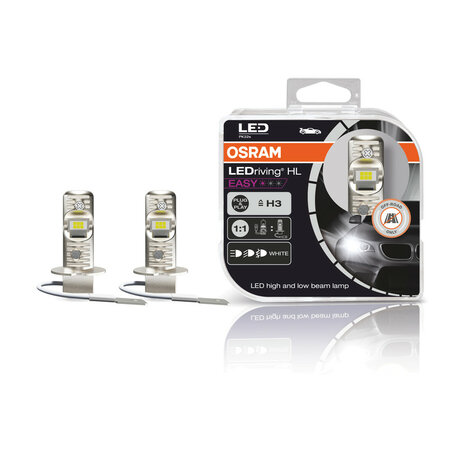 Osram H3 HL Easy LED-Scheinwerfer-Set 8W PK22s 12V