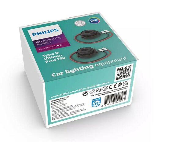 Philips Adapter Ring H7 11009 RCD 2 Stück