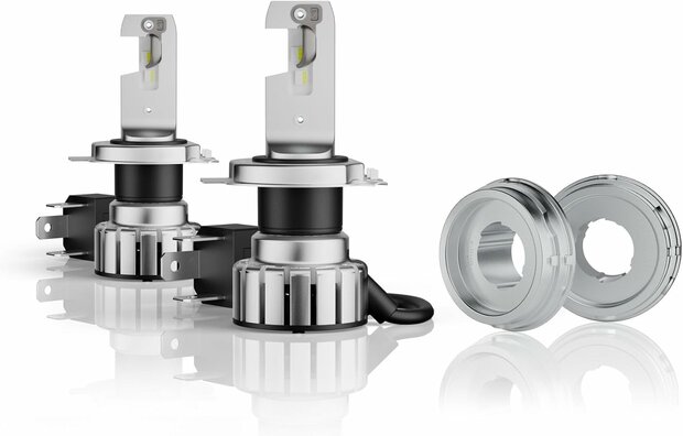 Osram Night Breaker LED Vintage H4 + R2 ECE-zugelassenes Set | +330%