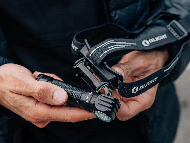 Olight Perun 3 Flashlight + Headlamp