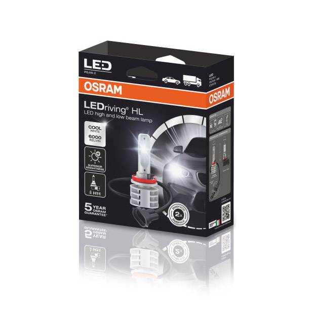 Osram H11 LED Hauptscheinwerfer Abblendlicht + Fernlicht - Vehiclelamps.de