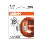 Osram GlĂĽhbirne 24V Original Line T4W, BA9s 2 StĂĽck Osram GlĂĽhbirne 24V Original Line T4W, BA9s 2 StĂĽck